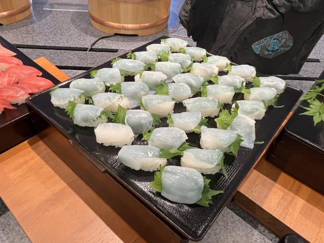 イカ寿司｜夕食提供イメージ