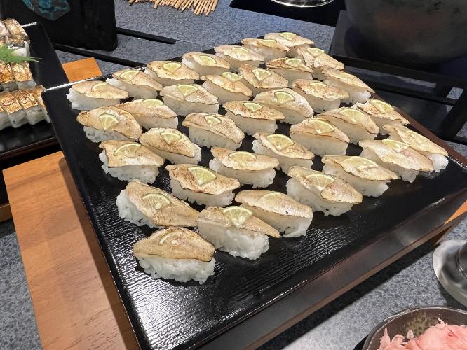 のどぐろ炙り寿司｜夕食提供イメージ