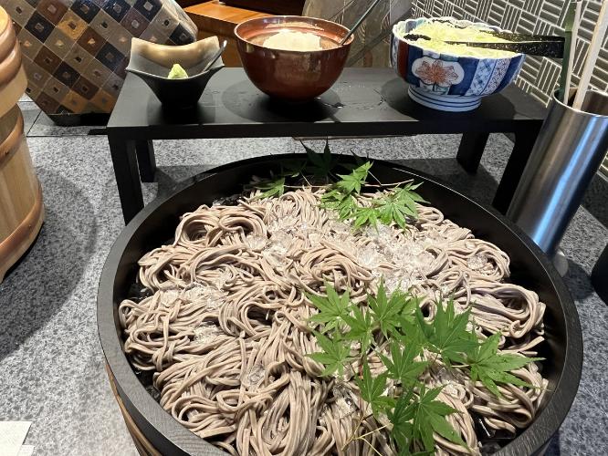 越前辛みおろし蕎麦｜夕食提供イメージ