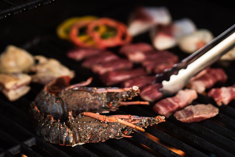 【施設】当館中庭にてBBQも出来ます。