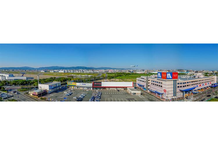 客室からの風景です。