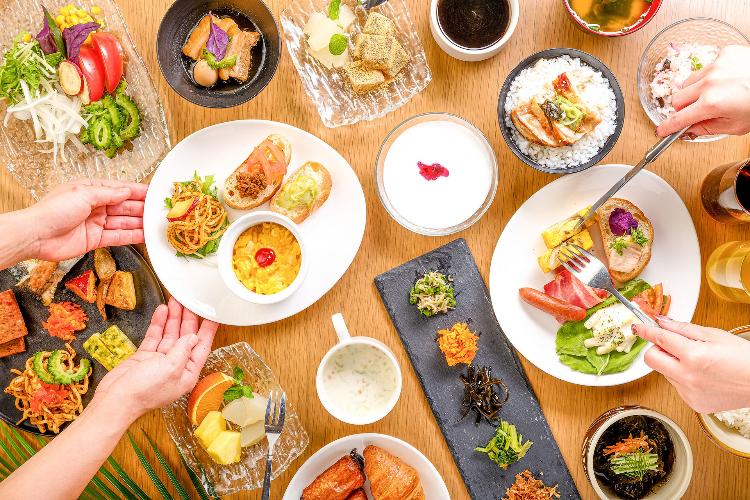 朝食ビッフェ