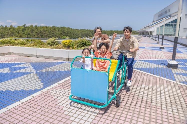 おもしろ自転車　イメージ