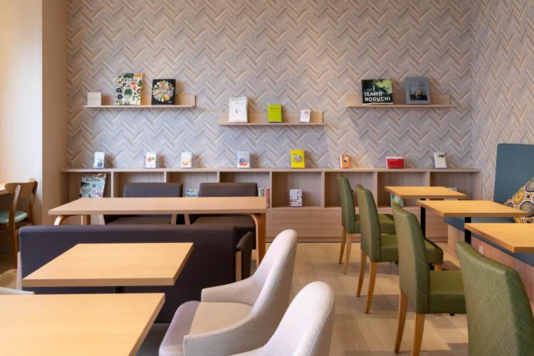 ◆チェックイン後のカフェスペースとしても、きままにご利用いただけます