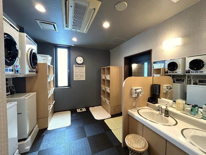 ■大浴場　脱衣室