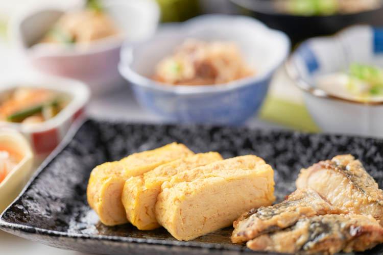 おばんざい一例　日替わり5種のおばんざい