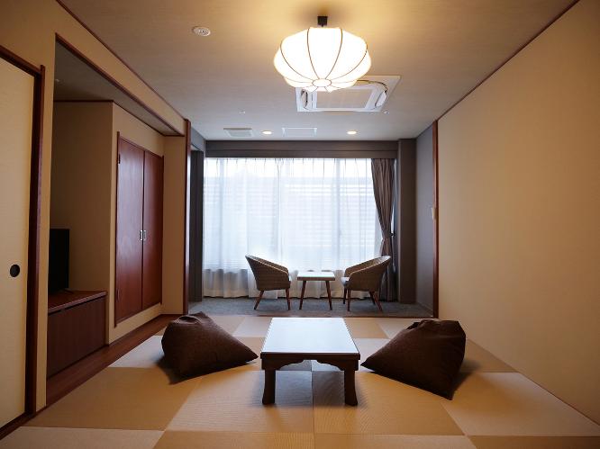 スタンダード和室4名定員 内風呂なし(眺望なし)　※客室の一例