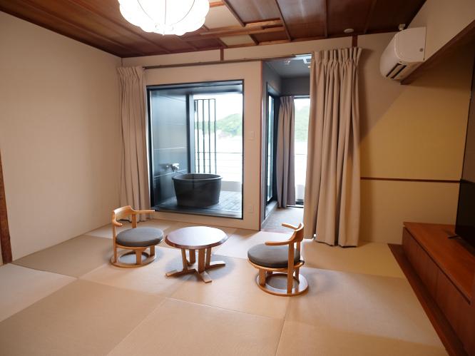 スタンダード露天風呂付和室 内風呂なし　※客室の一例