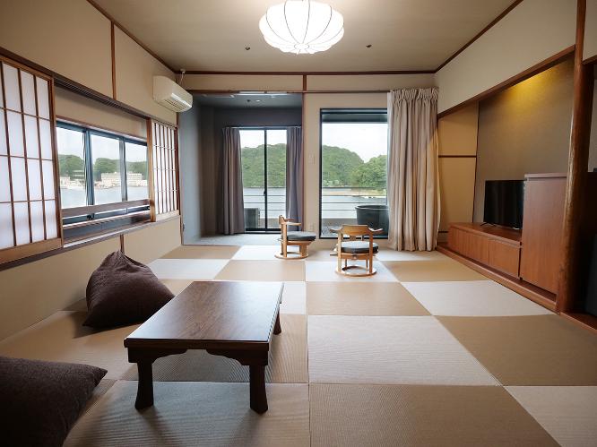 スタンダード露天風呂付和室 内風呂あり　※客室の一例