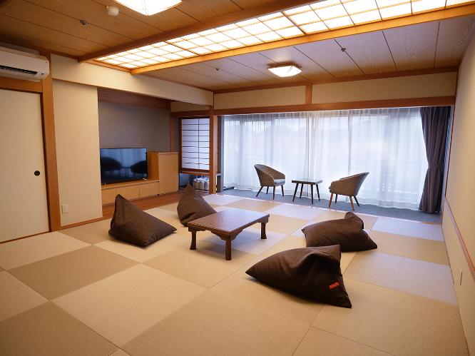 スーペリア和室ベッドツイン2間 内風呂あり　※客室の一例