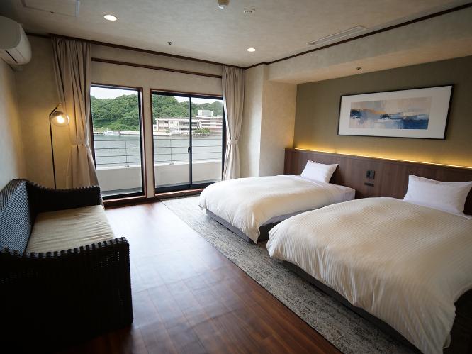 ジュニアスイート露天風呂付和洋室ツイン