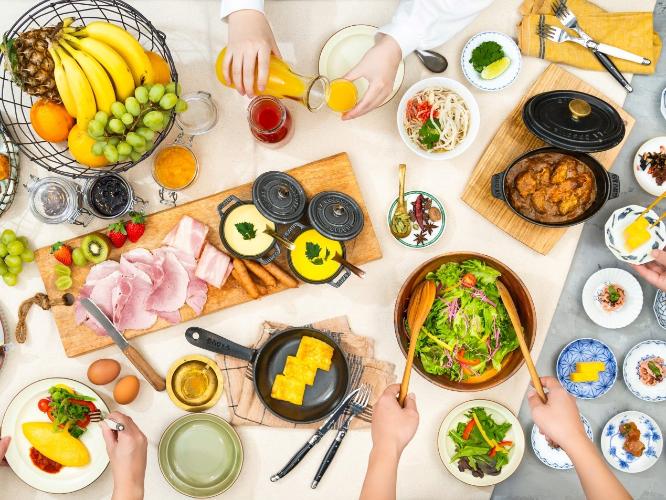 朝食イメージ図