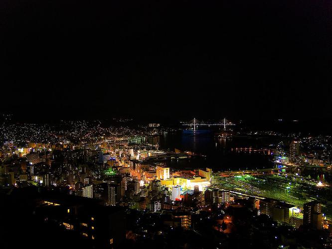 ■稲佐山から見た夜景【日本三大夜景】