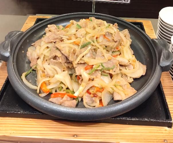 八幡平ポークの味噌炒め