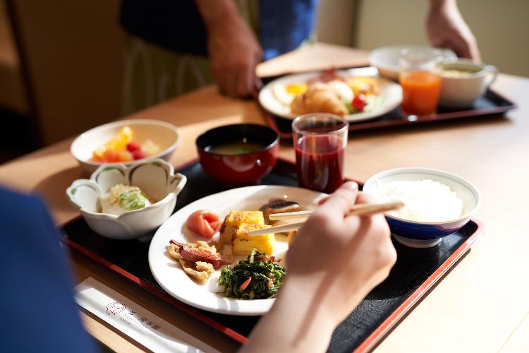 【朝食ビュッフェ】豊富な種類のメニューをご用意しております（イメージ）