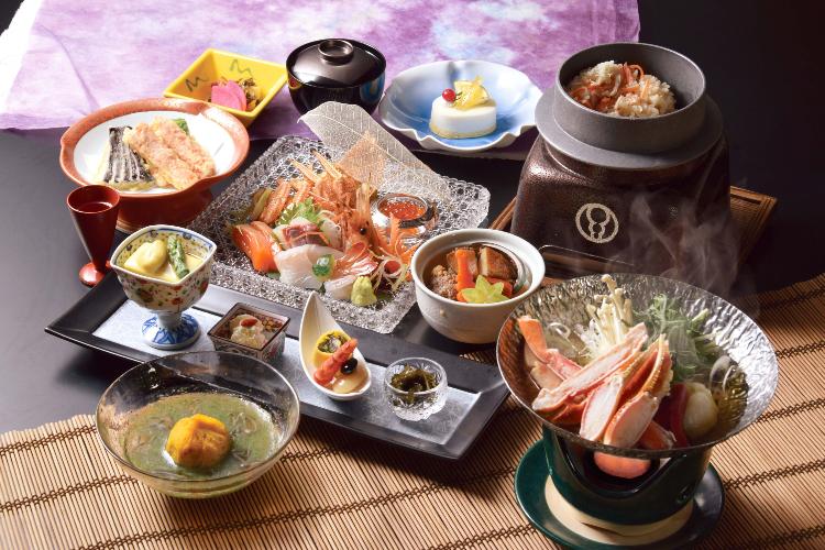 【ご夕食／お部屋食】かに御膳（夏）／2025年6月～8月の御献立（イメージ）