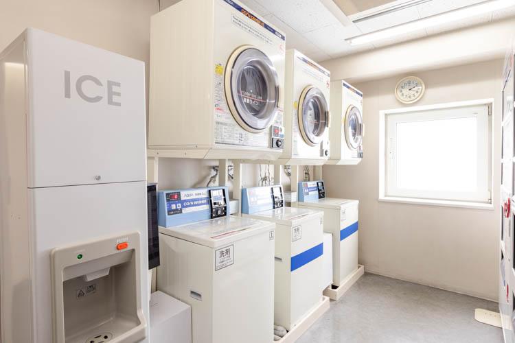 【コインランドリー】連泊でも安心