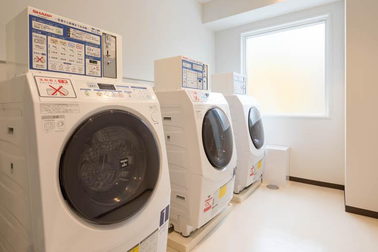 ◆コインランドリー◆長期のご宿泊に便利