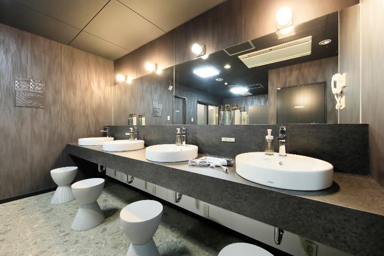 脱衣所 ※写真は女性脱衣所です。