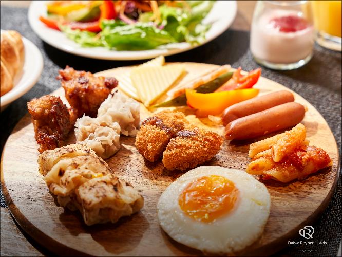 朝食（盛り付けイメージ）
