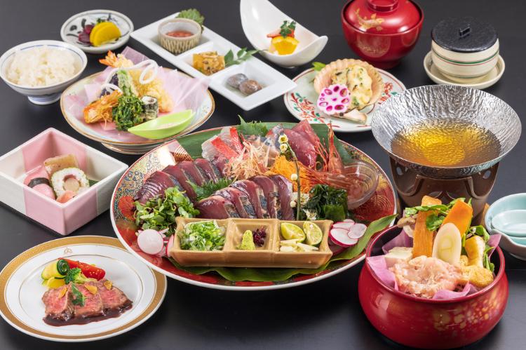 土佐皿鉢風会席（※料理イメージ）