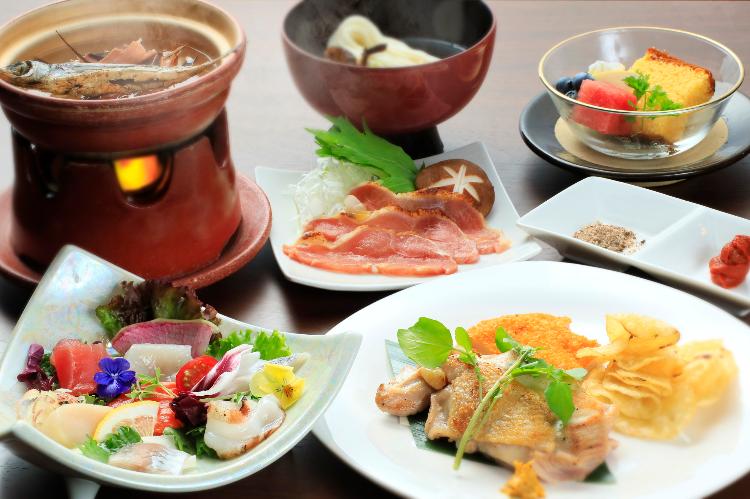 【ライト会席】量が少ないご夕食です。少食の方におすすめです。