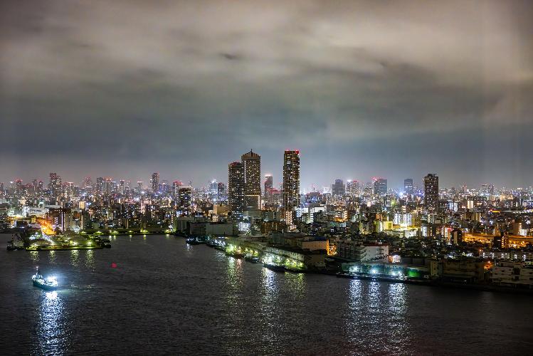 高層階からの景色（夜景※イメージ）