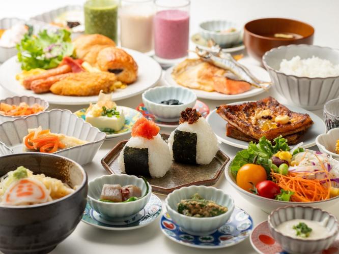 朝食ビュッフェ｜80種以上のメニューはエリア髄一！　※イメージ