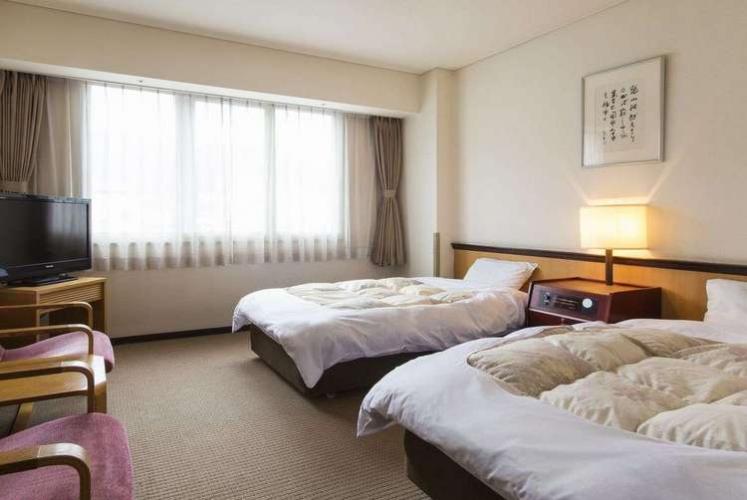 【有珠山側洋室ツイン】カップルやご夫婦におすすめ♪