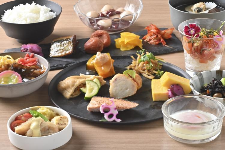 【朝食ビュッフェ】
