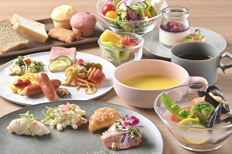 【朝食ビュッフェ】