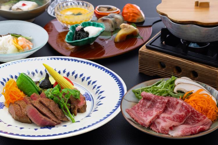 【特撰和牛ヒレステーキ懐石】（イメージ）