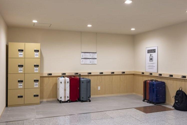 大きな荷物はお預かりすることができます。身軽に洞爺観光をお楽しみください。