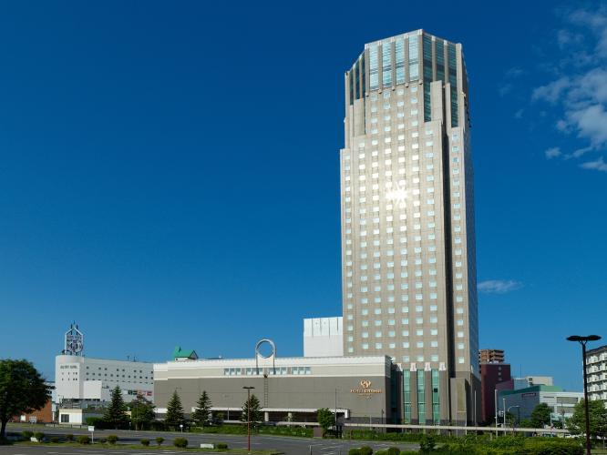 ホテルエミシア札幌　外観　