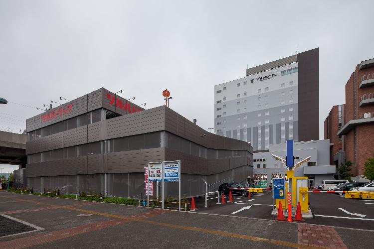 ホテル裏　タイムズツルハビル旭川駅前駐車場