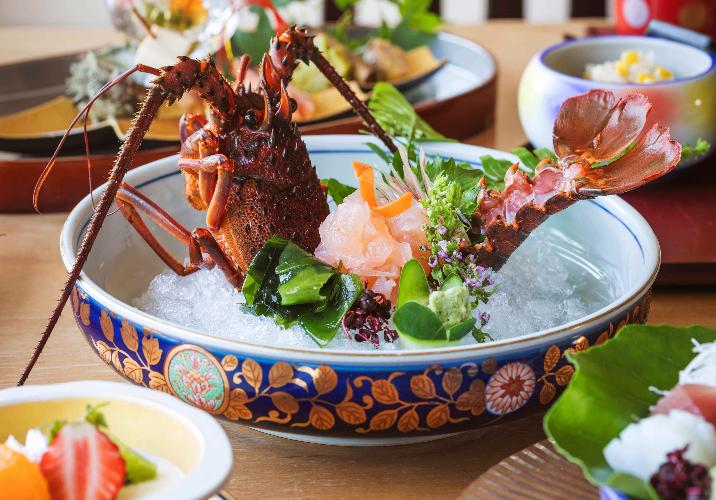 【会席 ? イセエビお好み料理 一例】※画像はイメージです。詳細に関しましては、公式HPをご確認ください。