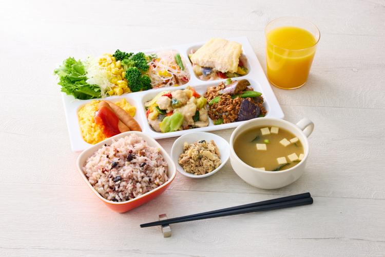 ごはんがすすむ！朝からしっかり満足プレート