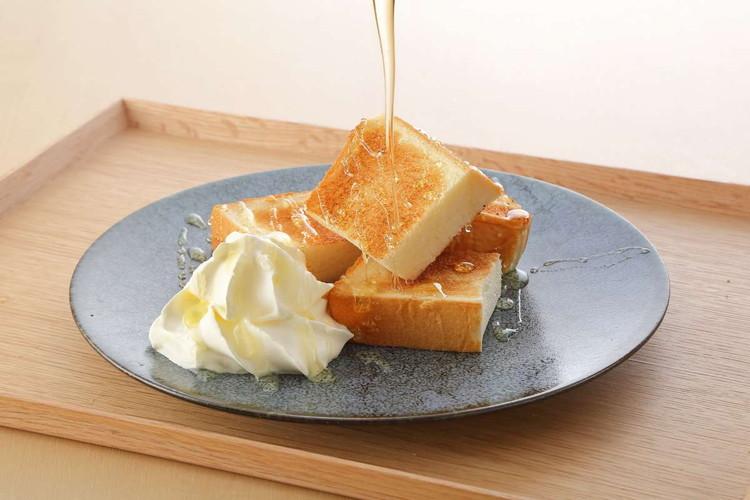 高匠の食パン・はちみつ・ソフトクリーム