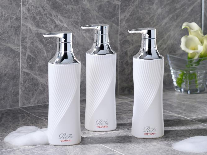 全客室にReFa BEAUTECH SHAMPOO・ReFa BEAUTECH TREATMENT・ReFa BEAUTECH BODY WASHを導入中!