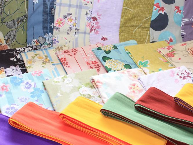 選べる色浴衣（女性用＆男性用