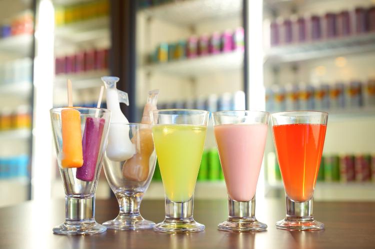 滞在中【ドリンクインクルーシブ】アルコール類の他、湯上りに嬉しいアイスまで♪