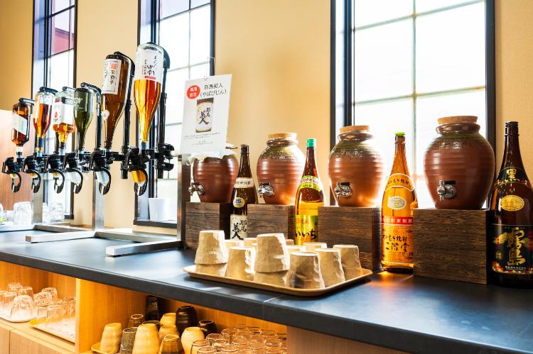 ■レストラン■〜ドリンクインクルーシブ〜ビュッフェではアルコールも豊富にご用意!