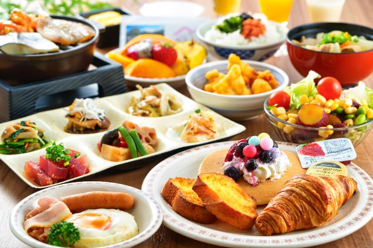 ■朝食バイキング■お好きなものをお好きなだけ!和洋50種類の贅沢バイキング