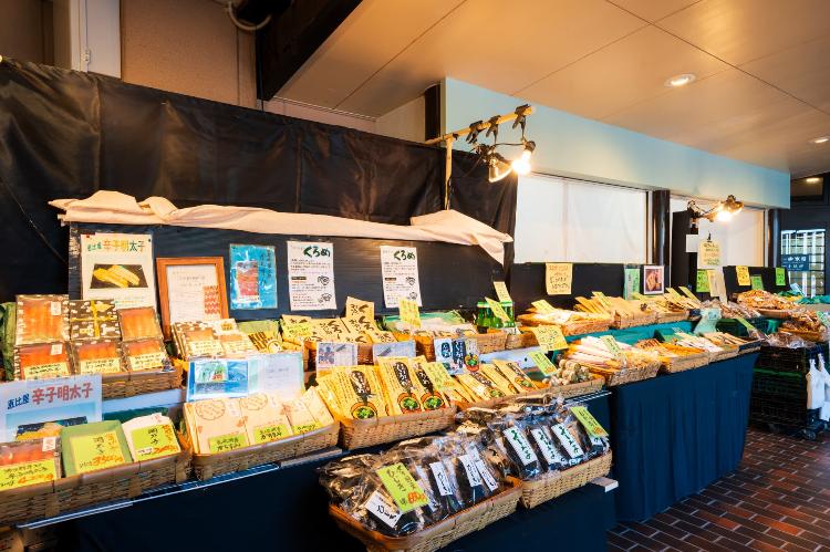 ■山水館名物 朝市■早朝限定で様々な特産品をご用意!