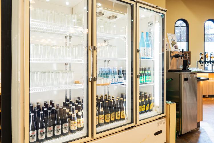 ■レストラン■〜ドリンクインクルーシブ〜キンキンに冷えた瓶ビールや日本酒をご堪能ください