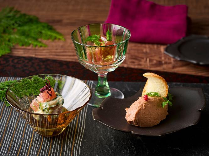 アミューズ3種　※イメージ