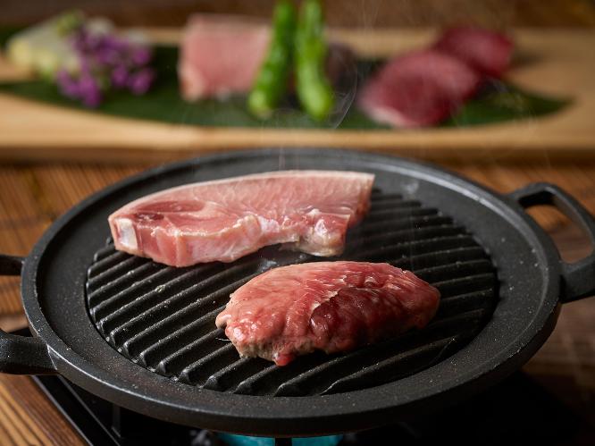 まぐろ希少部位コンロ焼き　※イメージ