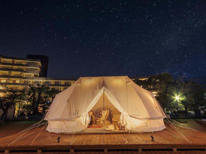 グランピングエリア　※客室の一例