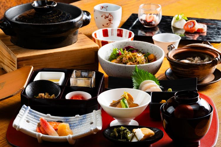 【朝食一例】北海道の魅力あふれる食材にこだわった和食中心のお料理