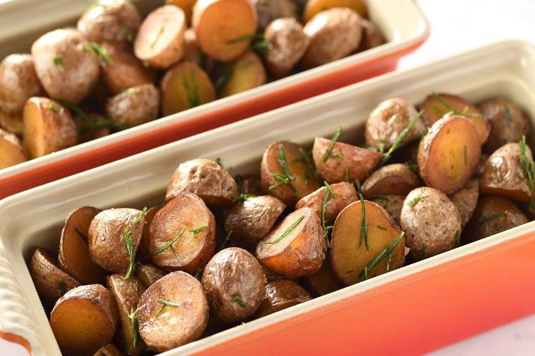 【インカのめざめのポテトフライ】糖度が高くさつま芋や栗のような味わいでございます。